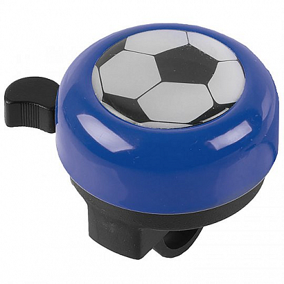 Zvonek M-Wave modrý fotbalový míč